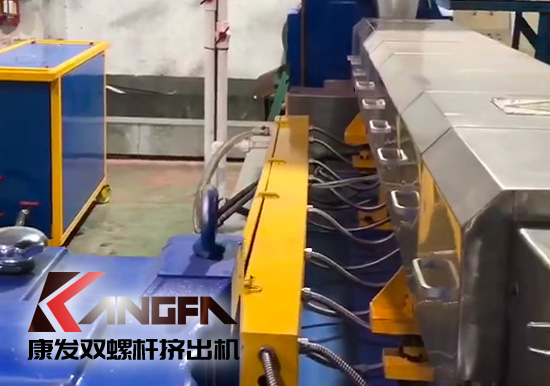 康發(fā)雙螺桿擠出機85-200電纜料生產(chǎn)線 PLC控制 維護方便 效率更高 設計合理 使用范圍廣泛
